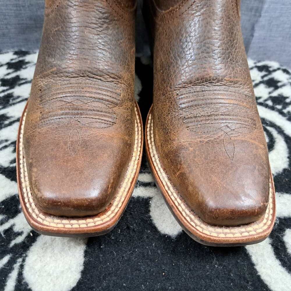 %Ariat Men's Sport Western Wide Square Toe Cowboy Boots 7.5 D15 - Picture 10 of 13